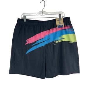 Chubbies 5.5" Athlounger Compression Liner Living Colors Swim Shorts Black XXL
